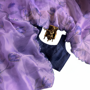 Saris de seda brocado hechos a medida, colores vibrantes, motivos dorados Zari Border diseñados para tiendas de ropa de moda india pakistaní - Product Image 1