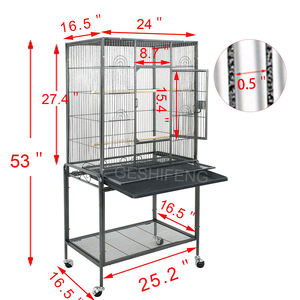 Cage à oiseaux dorée, boîte à cils, support de vêtements en or, nourriture géante, Cage de <span class=keywords><strong>Pigeon</strong></span> en acier inoxydable, course de <span class=keywords><strong>Pigeon</strong></span>, Promotion - Product Image 1