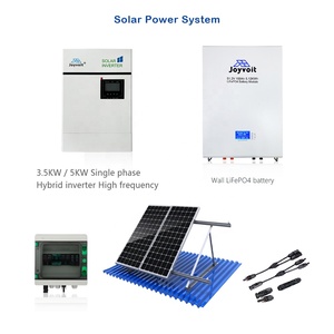 โซลูชันการจัดเก็บพลังงานแสงอาทิตย์ 10KW IP65 แบตเตอรี่ติดผนัง CAN 48V ระบบไฮบริดความถี่สูงแบบแยกเฟส - Product Image 5