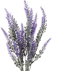 Flores artificiales de lavanda, plástico resistente a los rayos UV, planta falsa de simulación floral para decoración de jardín, balcón y patio al aire libre - Product Image 6