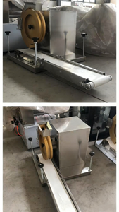 Máquina automática de alta calificación para hacer pan de hamburguesa, masa de pizza, bolas energéticas y productos de grano, con motor de acero inoxidable de grado alimenticio. - Product Image 2