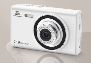 Caméra 4K 75 MP avec zoom optique 3x, 8 modes de prise de vue, 19 filtres, fonction webcam pour la diffusion en direct - Product Image 5