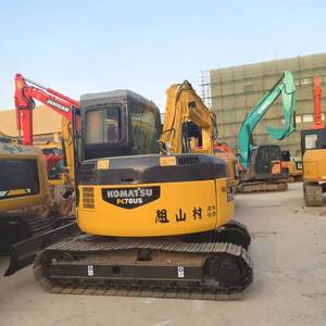 Excavatrice d'occasion modèle 2022 Komatsu PC78US 7,8 tonnes, type chenilles, moteur en excellent état, PC78US-8, accessoires inclus - Product Image 2