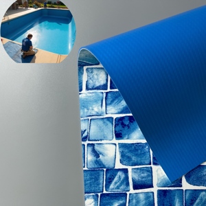 Liner de piscine en PVC de 1,5 mm haute résistance, sur mesure, anti-âge, antidérapant et imperméable - Product Image 1