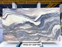 Dalle de quartzite bleue de haute qualité, design contemporain moderne pour les comptoirs de villa, les comptoirs d'îlot, le marbre