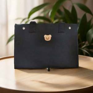 Wholesale Organizer Tote Bag for Diaper Nappy and Daily Essentials Multi Pocket Handbag Messenger Bags Canvas - Product Image 4