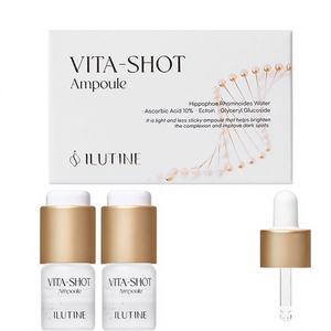 Ampolla Líquida Iluminadora con Ácido Hialurónico y Vitamina C+E para Blanquear el Rostro, Tratamiento Antienvejecimiento de 2 Semanas, K-Beauty - Product Image 1