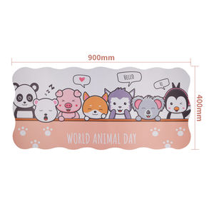 Alfombrilla de Ratón de Goma Personalizada Resistente al Agua y a los Arañazos con Reposamuñecas, Diseño de Juego, Logotipo Personalizado, Postimpressionista de Van Gogh - Product Image 4