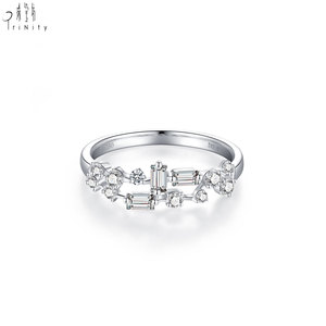 Nuevo Anillo de Diamantes de Diseño Encantador al por Mayor, Fabricante de Joyería Fina, Exportación de Joyería, Anillo de Diamantes Naturales Reales de Oro Sólido de 18K - Product Image 1