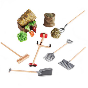 Set de Modelos de Animales de Simulación 2024, Accesorios para Carros de Juguete, Verduras para Alimentar, Personajes, Herramientas de Granja, Adornos de Escena, Juguetes - Product Image 3