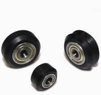 Roues de poulie en nylon à synchronisation Offre Spéciale pour imprimantes 3D Roue en plastique à roulement en alliage avec roulement POM personnalisable pour les industries de la salle de sport
