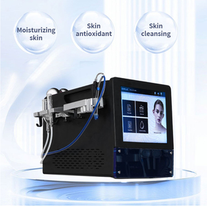 Vertical Trolley Hydra Water Oxygen Facial <b>Machine</b> Hydro Skin Care Vortex Lymph Drainage Therapy Skin Rejuvenation - Product Image 4