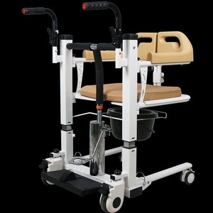 Máquina hidráulica de transferencia de pacientes ancianos con función de inodoro, dispositivo multifuncional de elevación y descenso. - Product Image 2