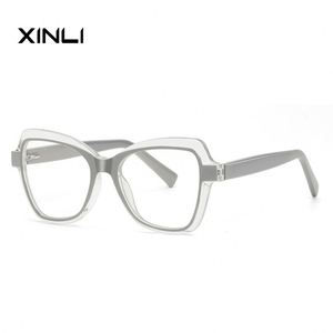 XINLIWomen's 2217 Optical Eyeglasses <b>Frames</b> New Design Butterfly Design for Wholesale - Product Image 4