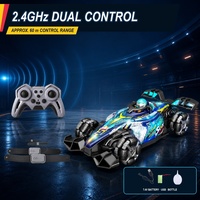 Voiture télécommandée éducative 2,4 GHz F1 Stunt Drift avec retour automatique, utilisation intérieure-extérieure, batterie au lithium pour enfants