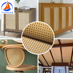 <span class=keywords><strong>Rouleau</strong></span> de rotin synthétique en PVC pour la décoration de meubles, matériau tressé en maille de <span class=keywords><strong>cannage</strong></span> - Product Image 6