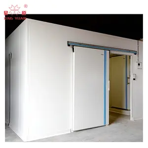 PU Insulated Manual Sliding Door Cold Room Cold Storage Freezer Insulation Door