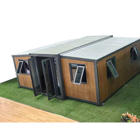 Maison en conteneur extensible de 20 pieds 40 pieds Petite maison modulaire Maison préfabriquée Villa Hôtel Maison en conteneur préfabriquée