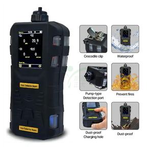 Industrial Handheld Portable Type <b>Pump</b> <b>Suction</b> 4-in-1 Multi Harmful Combustible Gas Detector Customization Alarm KDZD400 Interna - Product Image 6