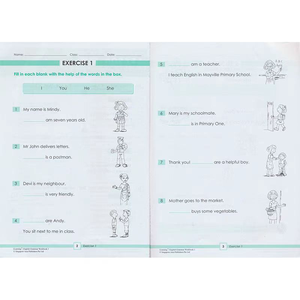 สมุดงานการเรียนรู้ไวยากรณ์<span class=keywords><strong>ภาษา</strong></span>อังกฤษ SAP G1-G6 สำหรับโรงเรียนประถมศึกษา ชุดสื่อการ<span class=keywords><strong>สอน</strong></span><span class=keywords><strong>ภาษา</strong></span>อังกฤษ ปกอ่อน พิมพ์ดิจิทัล - Product Image 5