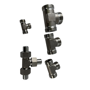 Conector en T de Acero Inoxidable 304 Soldado para Tuberías Hidráulicas en la Industria Química y Petrolera - Product Image 1
