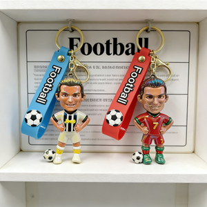 Llavero con el Emblema del <span class=keywords><strong>Barcelona</strong></span> 2026, Figura de Mascota, Juguete Colgante de Fútbol, Material PVA, Producto Chino - Product Image 5