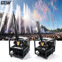Canon lance-confettis et lance-eau GEVV, résistant à la pluie, commande manuelle DMX, machine intégrée pour spectacle de scène en extérieur