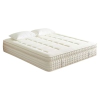 Matelas King Size pour hôtel, ressorts ensachés, Euro Top, orthopédique, en latex naturel, double, Queen, en mousse à mémoire de forme gel