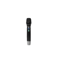 Microphone sans fil UHF dynamique à huit canaux avec directivité cardioïde, connecteur XLR, construction métallique pour podcasts