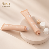 Tube souple rose vide personnalisé D19 de 10 ml pour emballage de crème pour les yeux, huile à lèvres, gloss, tubes souples pour emballage cosmétique