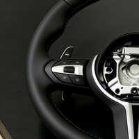 Volant de voiture en cuir pour BMW F30 M3 M4 M5 F10 F15 F36 F20 F22 F25 F32 X5 E46 E60 E70 E90 E91 E92 M Volant sport