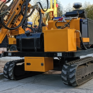 Mini-pileuse Hengxing avec marteau hydraulique, pour le battage de pieux et le forage DTH, pour clôtures agricoles HXR3 - Product Image 2