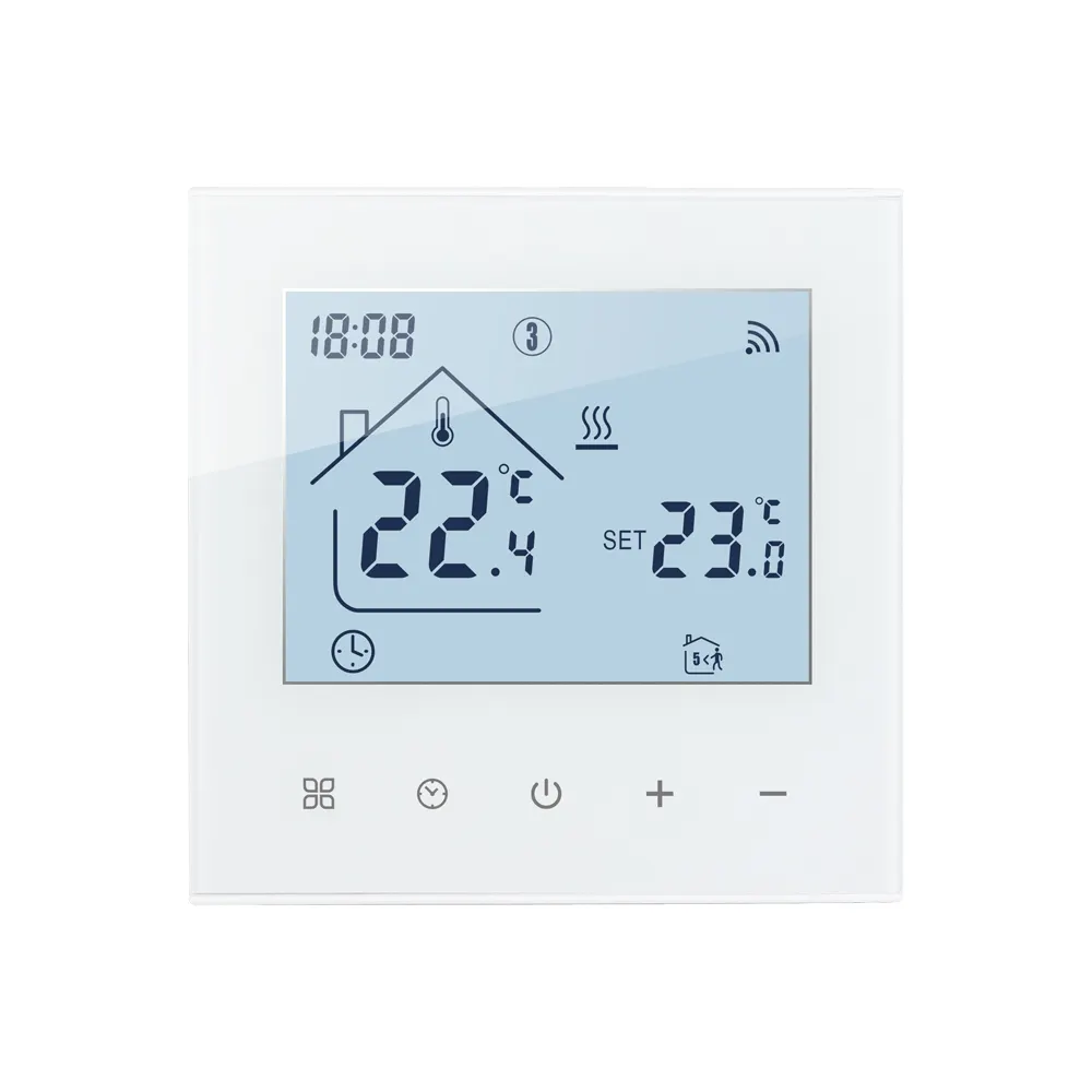 smart home wholesale price 110v and 220v electrical floor heating wifi thermostat with floor sensor