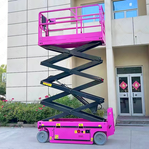 Nouveau petit élévateur à ciseaux automobile extérieur plate-forme de travail aérien Mobile électrique en acier haute résistance 230kg capacité de charge pour urbain - Product Image 5