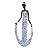 Figurine de femme africaine en résine pour décoration de mariage
