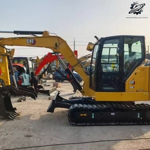 Mini-excavatrice sur chenilles CAT306 d'occasion, 6 tonnes, godet de 0,2 m³, marque japonaise d'origine, petite excavatrice de chantier, faible nombre d'heures, bon état - Product Image 4