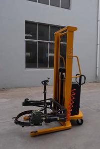 저렴한 가격 2M 거대한 이동 틸터 180 도 틸터 450kg 용량 세미 전기 드럼 리프터 - Product Image 5