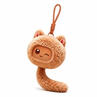 Porte-clés en peluche chat mignon, pendentif IA, jouet interactif doux et suspendu pour enfants de 5 à 7 ans