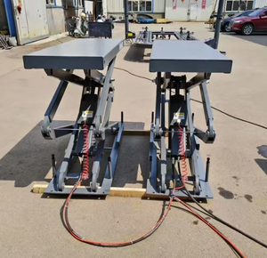 Lève-voiture électrique avec ciseaux hydrauliques pour atelier de réparation automobile - Product Image 4