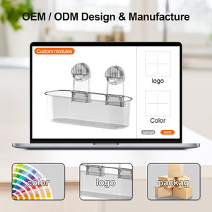 High Quality Plastic Wall-Mounted Corner <strong>Shelf</strong> with Luxury <strong>Design</strong> Precision Tolerance for Bathroom - Product Image 5