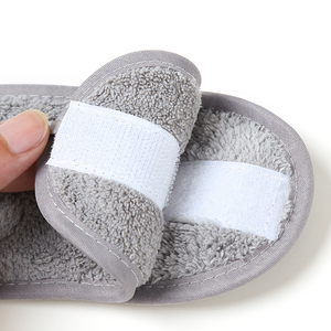 تيري قماش قابل للتعديل منشفة المرجانية المخملية ماكياج سبا عقال مع الشريط السحري - Product Image 5