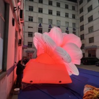 Fleur de Magnolia Gonflable Géante Personnalisée pour Événements, Publicité, Scène Gonflable, Fleurs Gonflables Artificielles, Ballon Gonflable