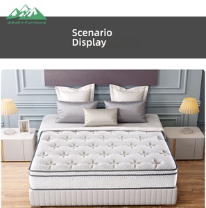 Colchón Enrollable Wayon para Niños, Ideal para el Hogar, Suave y con Soporte, con Patrón SLEEP, Fácil de Desempacar y Montar - Product Image 2