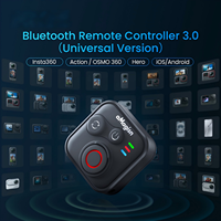 Remote Control Universal HXC Laris Manis dengan Fitur Mati Otomatis dan Jangkauan 50m untuk Ponsel Insta360/Hero/DJI/Android/iOS