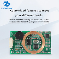 Módulo Lector RFID de Doble Frecuencia DC 5V 125khz y 13.56mhz TK4100 RF Wiegand con Salida UART para Control de Acceso