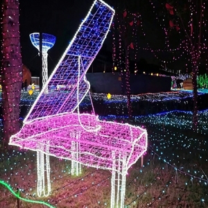 LED Musical Instrument Decorative <b>Light</b> for Music Festivals Plazas Parks and Creative Outdoor Landscape Displays - Product Image 2