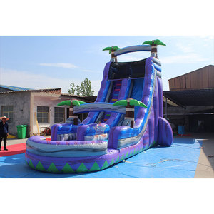 Cho thuê bên thương mại ướt khô trượt nước <span class=keywords><strong>Inflatable</strong></span> lớn trượt công viên lâu đài người lớn lâu đài <span class=keywords><strong>Inflatable</strong></span> trượt nước với hồ bơi - Product Image 1