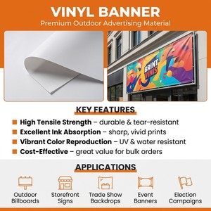 Bannière personnalisée pour extérieur, toile de fond sur mesure, panneau publicitaire pour <span class=keywords><strong>anniversaire</strong></span>, entreprise, remise de diplôme, décoration de mariage - Product Image 3