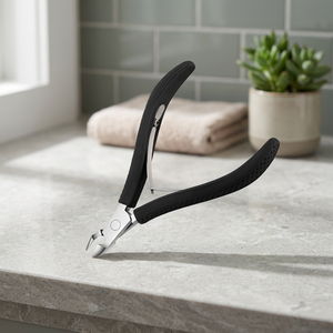 ASAP - Cortacutículas Profesional Ecológico de Acero Inoxidable de 4 Pulgadas con Punta Ancha Cromada y Empuñadura de Goma Ergonómica - Product Image 2