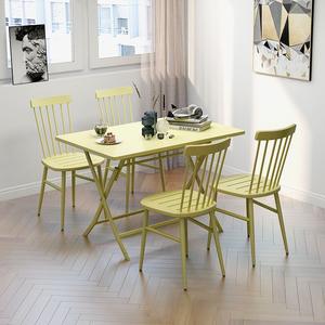 Ensemble de tables et chaises pliantes pour l'extérieur, balcon, patio, mobilier pour restaurant, café, espace de loisirs - Product Image 1